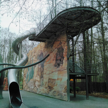 Lookout platform Saurierpark in Kleinwelka